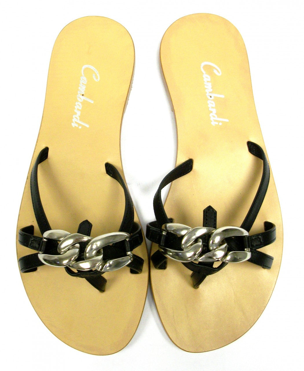 Black Buckle Sandal