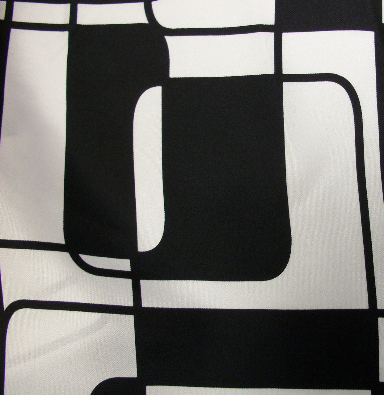 Black Cubes Scarf