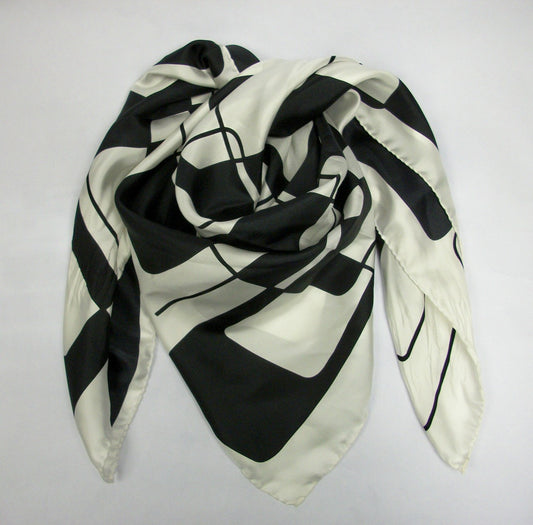 Black Cubes Scarf