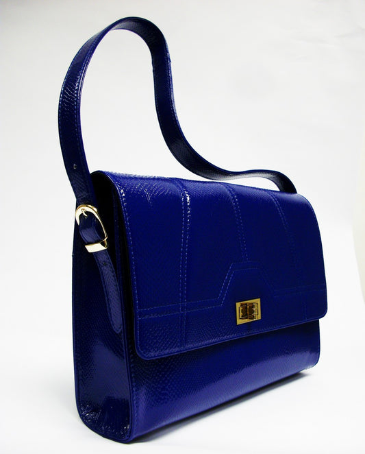 Blue Snake Gia Bag