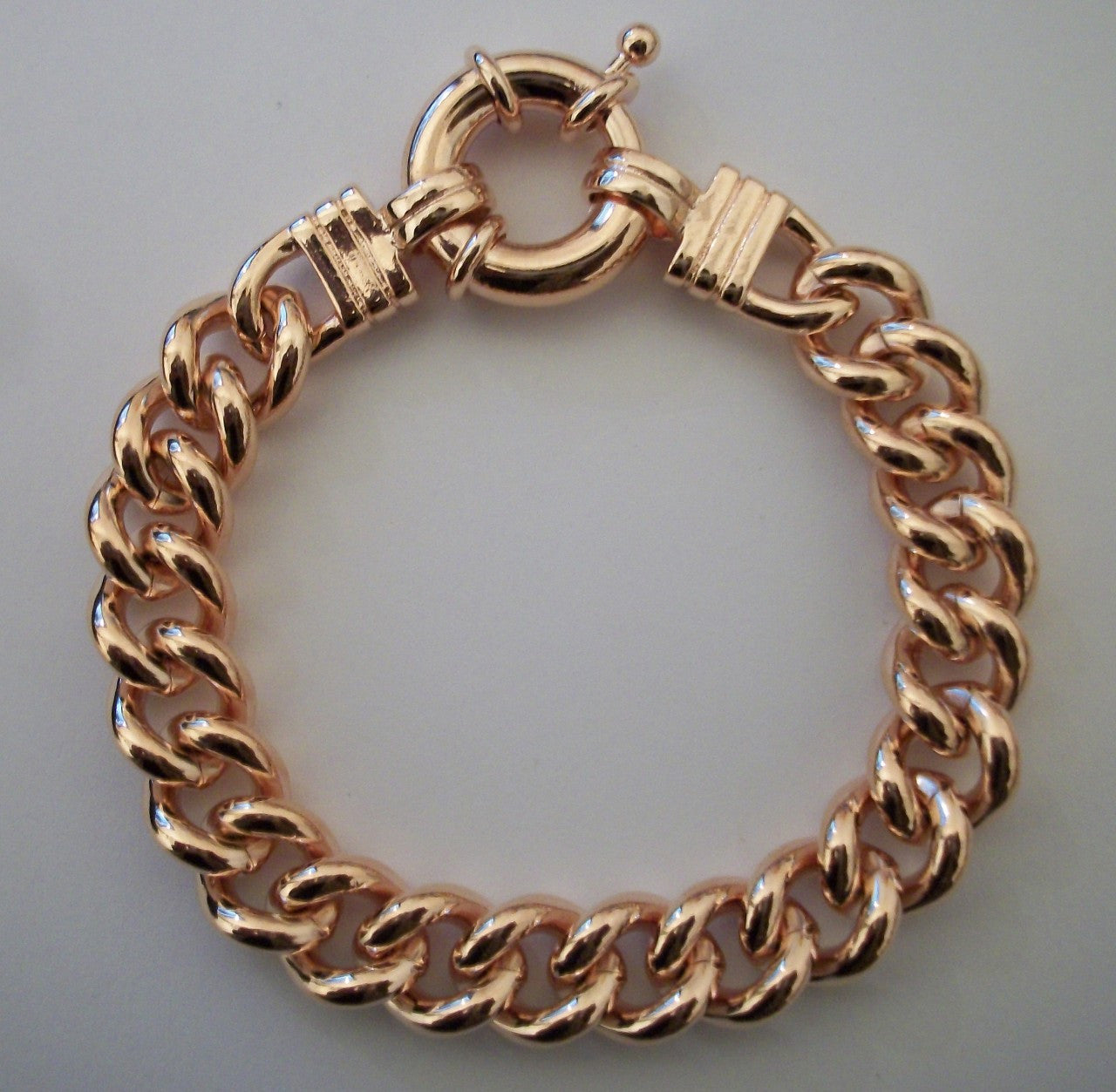 Rose Gold Oversize Bracelet