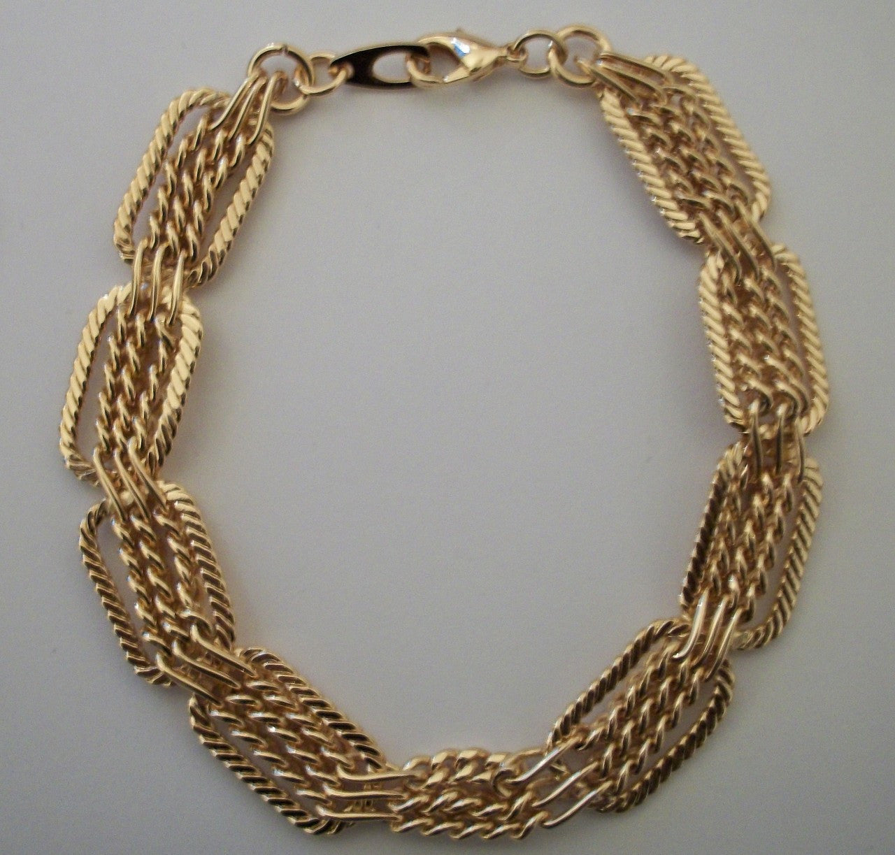 Gold Intrecco Bracelet