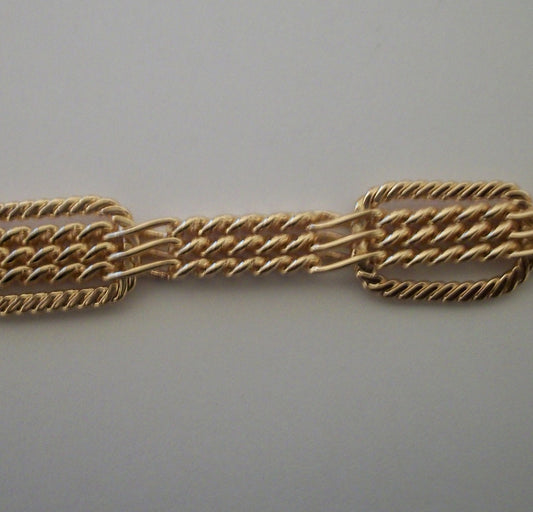 Gold Intrecco Bracelet