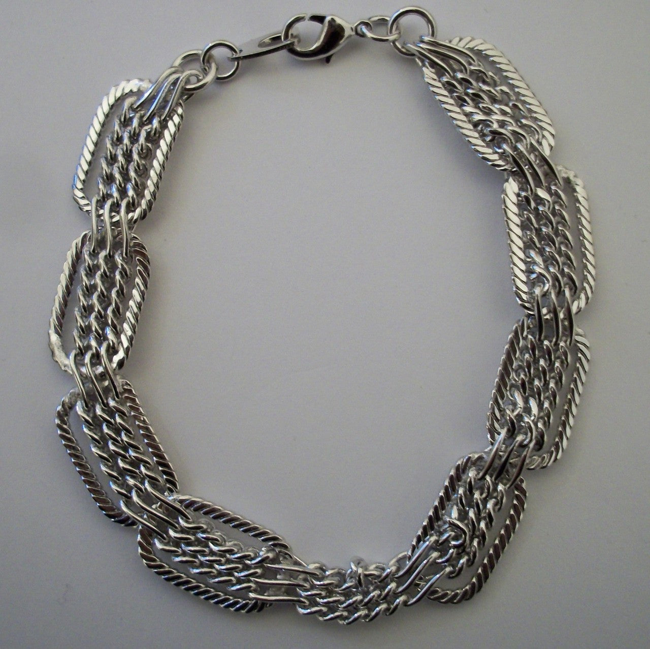Silver Intrecco Bracelet