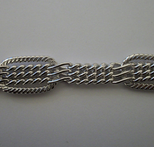 Silver Intrecco Bracelet