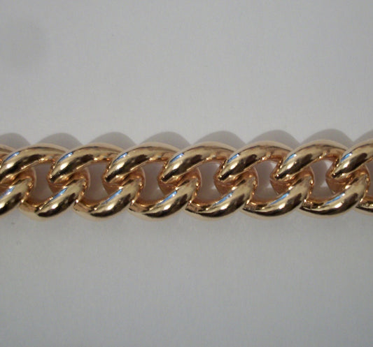 Gold Large Oversize Rope Bracelet