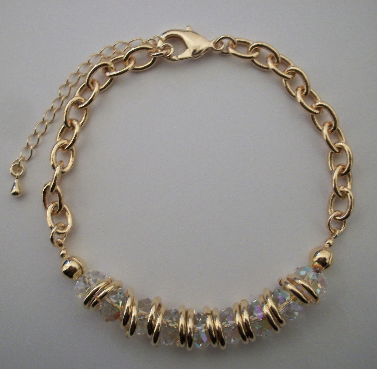 Crystal Chain Bracelet