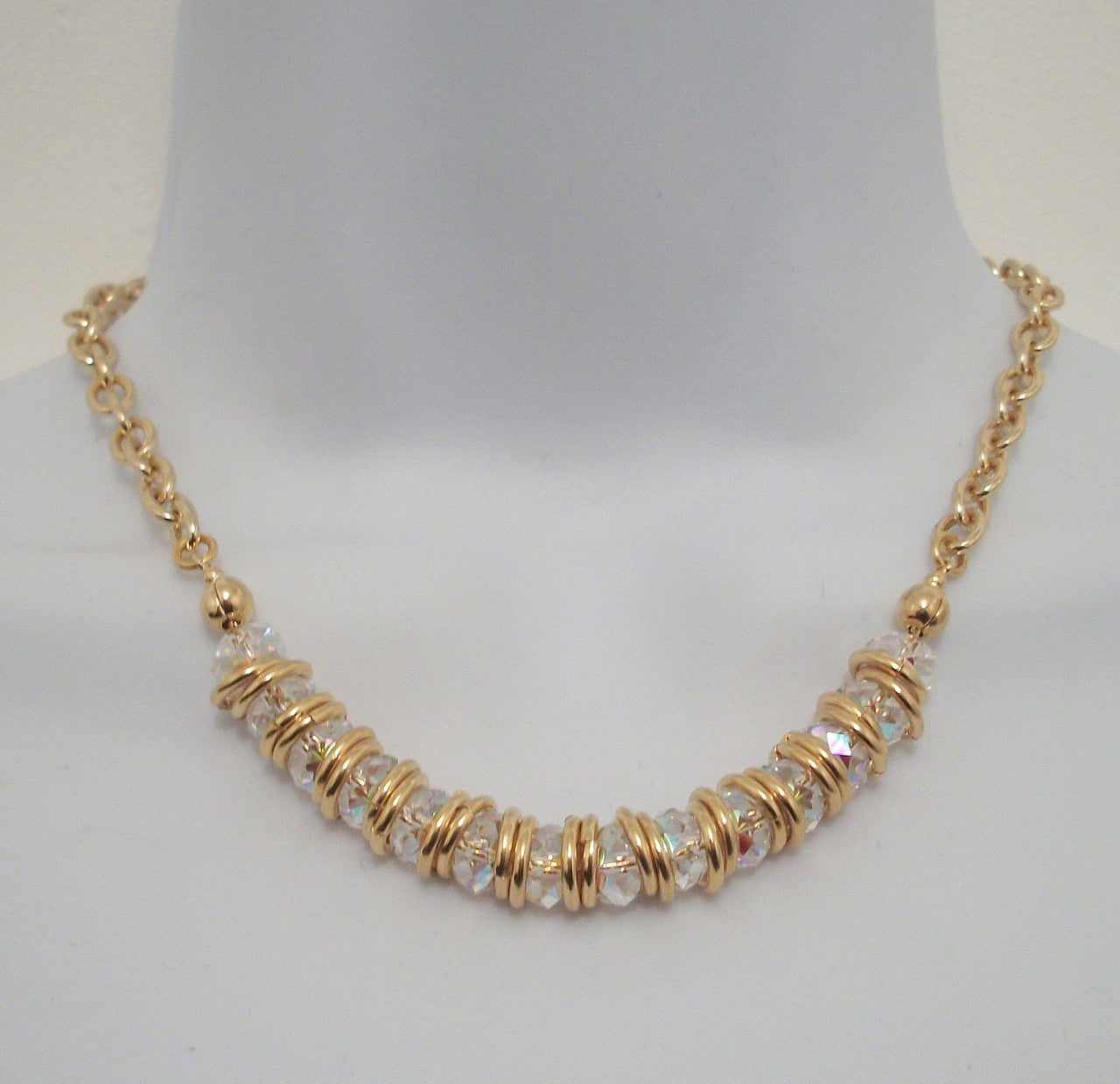 Crystal Chain Necklace