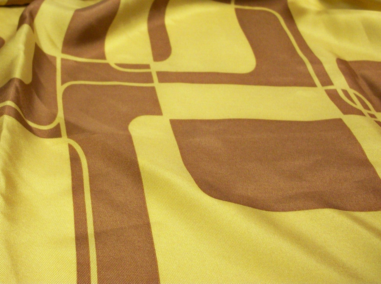 Gold Cubes Scarf