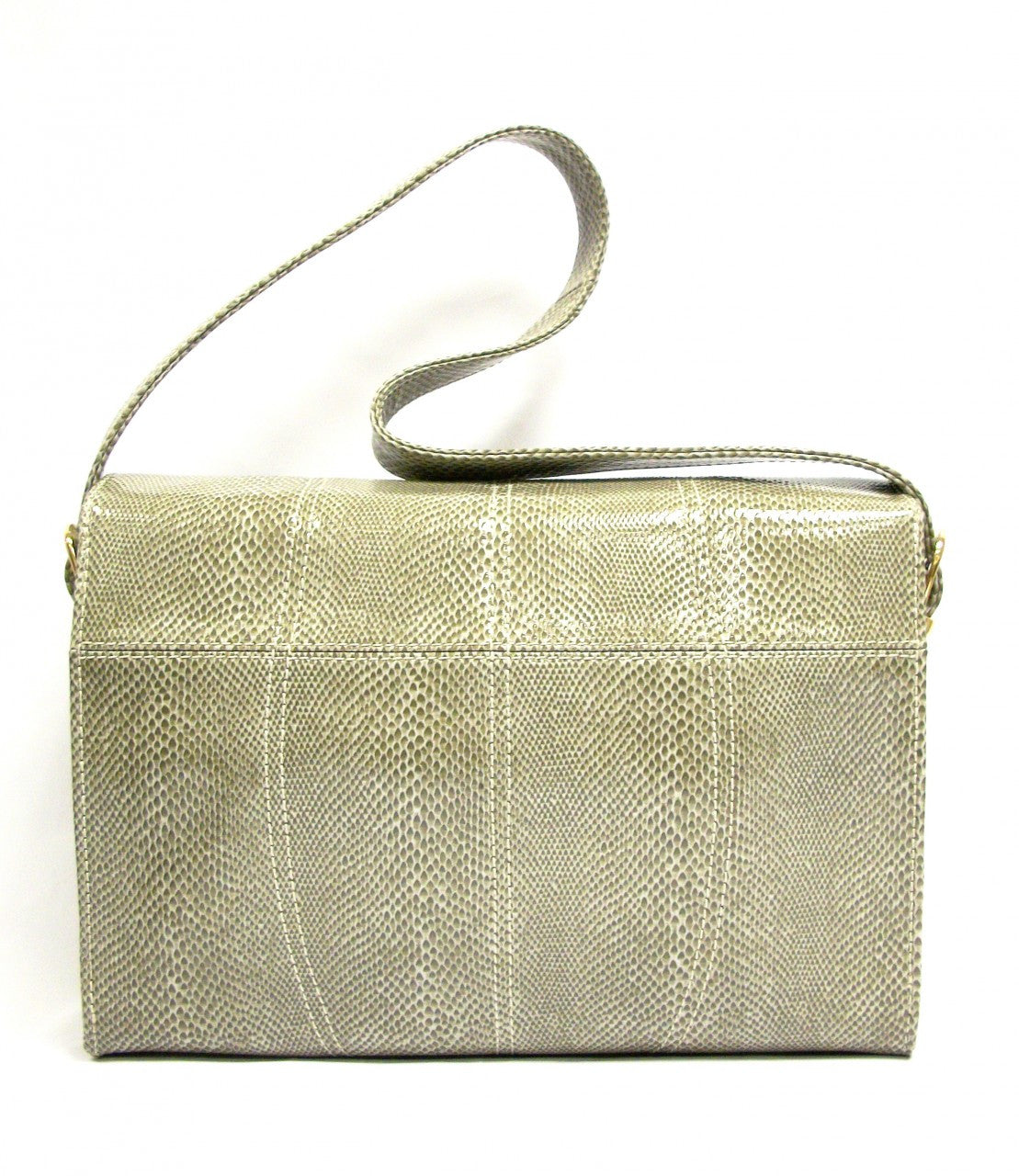 Grey-White Snake Gia Bag