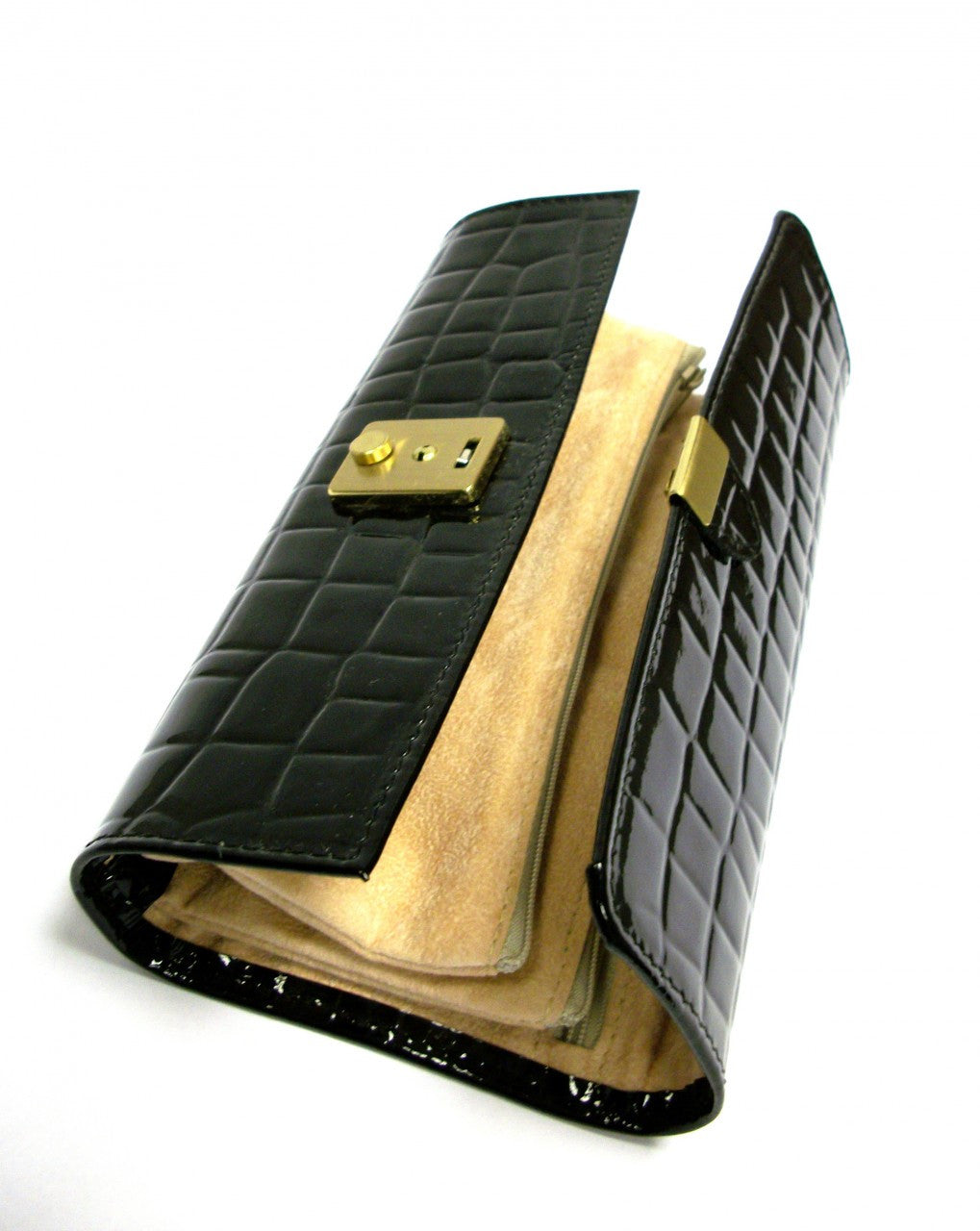 Black Jewelry Roll