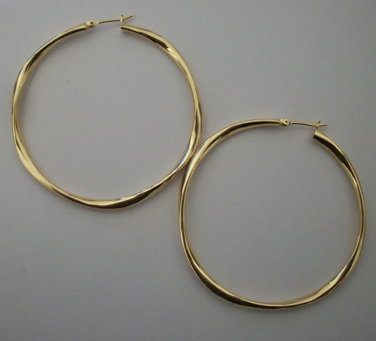 Gold Mimi Hoops