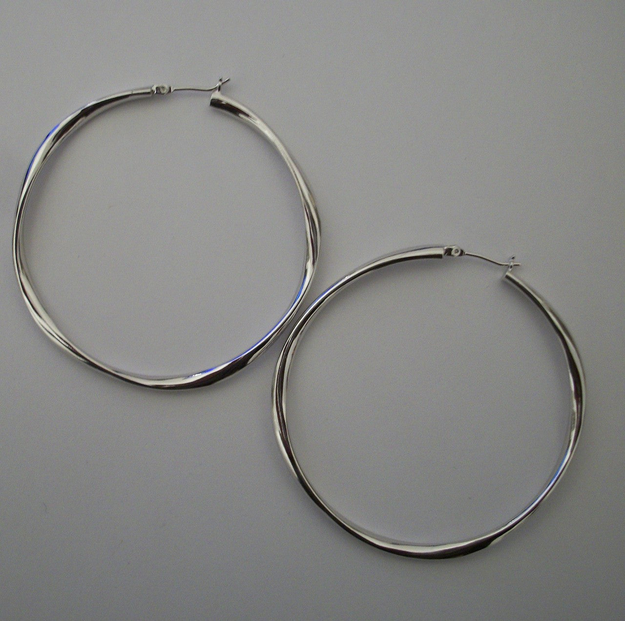 Silver Mimi Hoops
