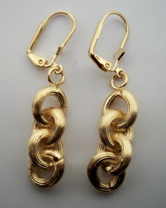 Lined Linx Earrings