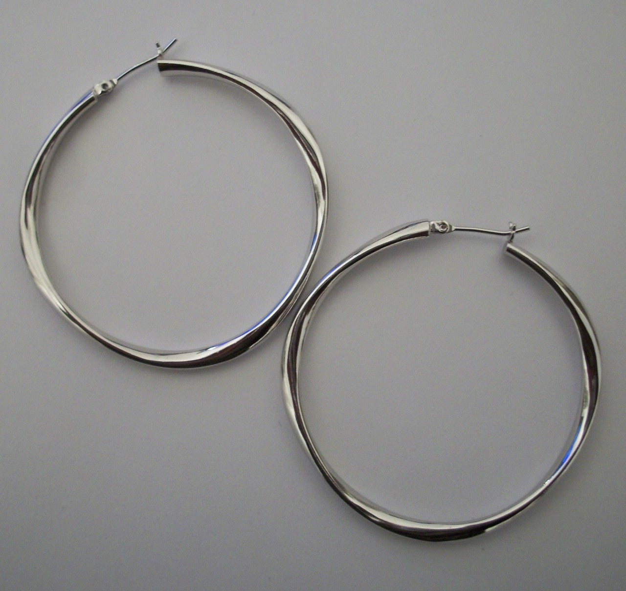 Medium Silver Mimi Hoops