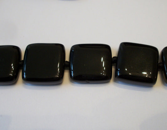 Square Onyx Necklace