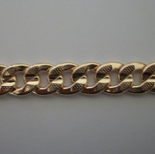Oversized Gold Dot Link Bracelet