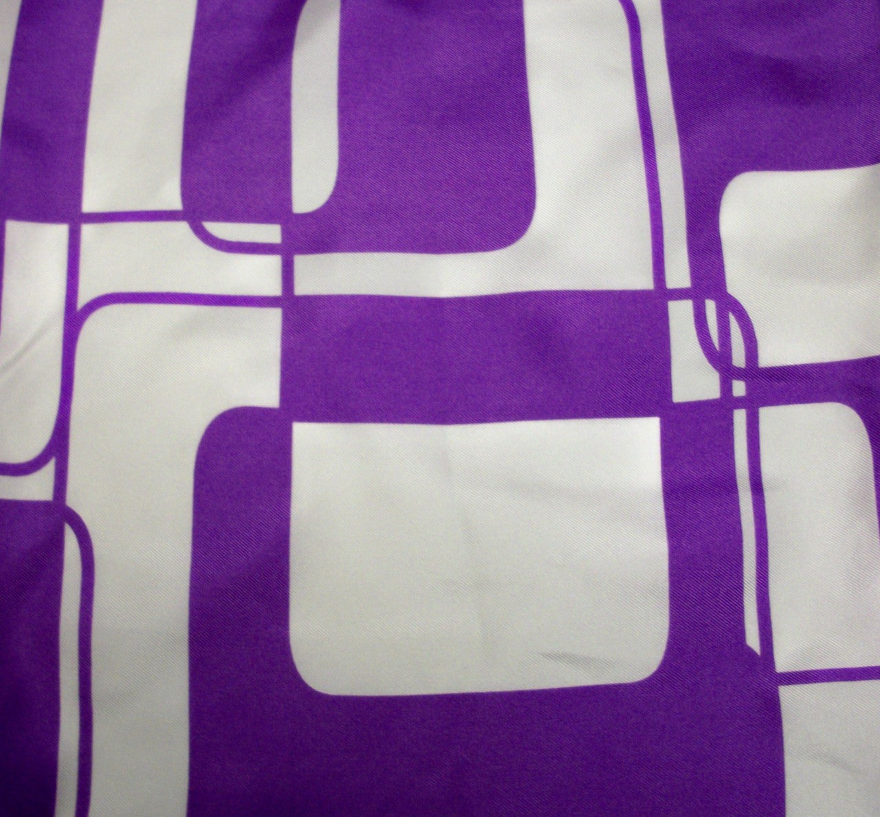 Purple Cubes Scarf