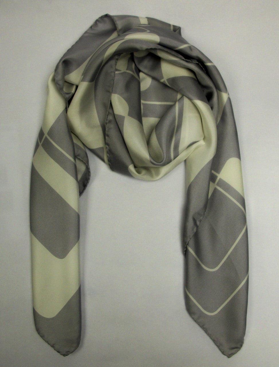 Silver Cubes Scarf