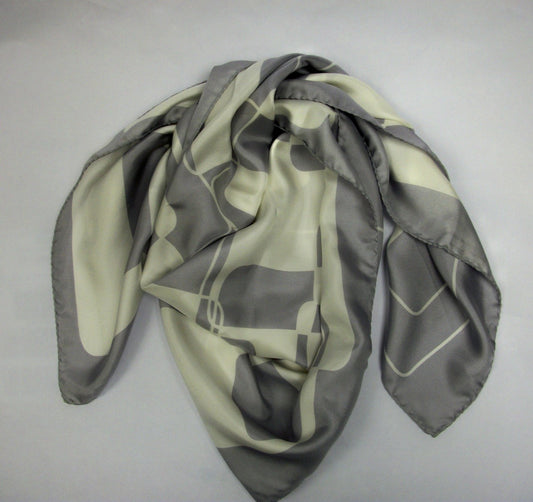 Silver Cubes Scarf