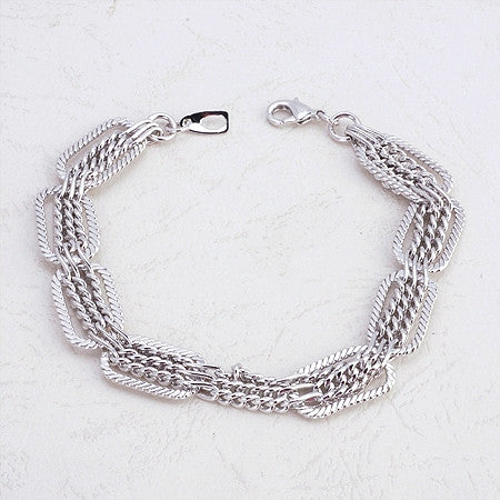 Silver Intrecco Bracelet