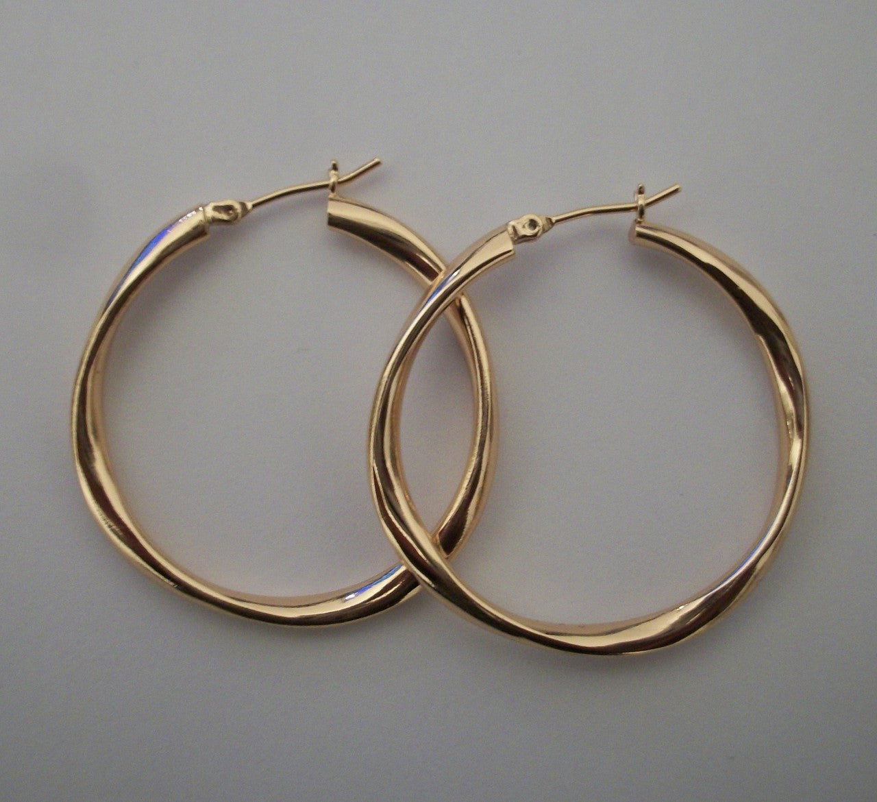 Small Rose Gold Mimi Hoops