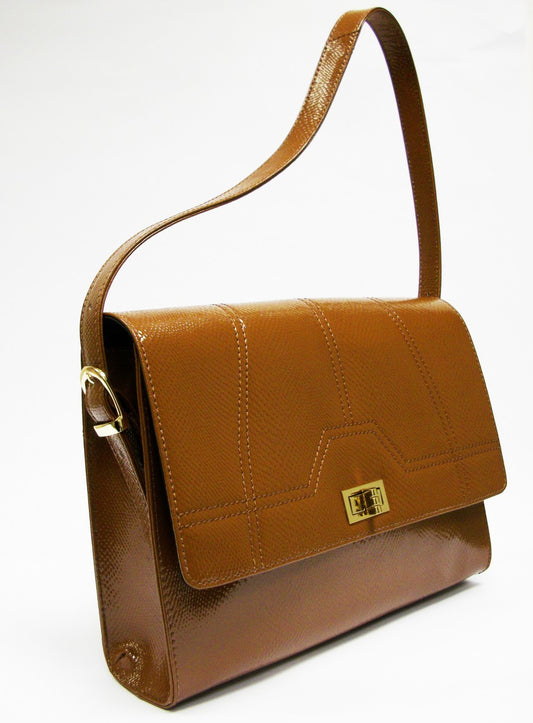 Cognac Snake Gia Bag