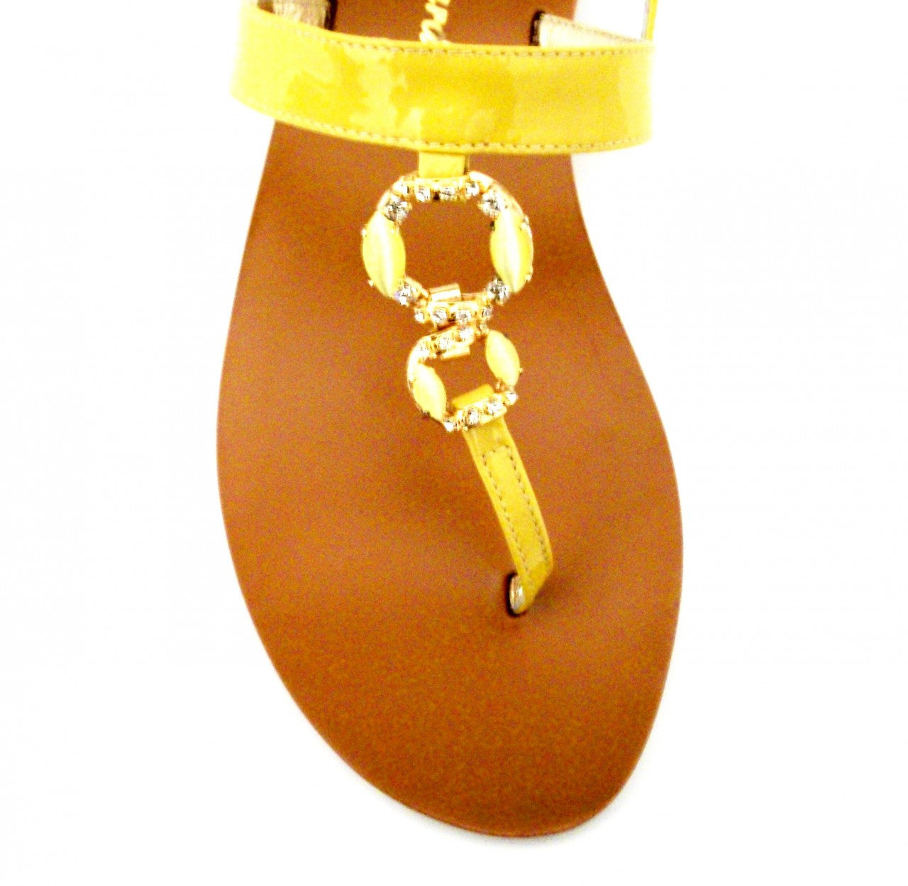 Yellow Clip Sandal
