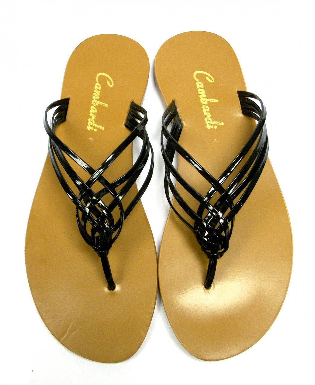 Black Crossover Sandal