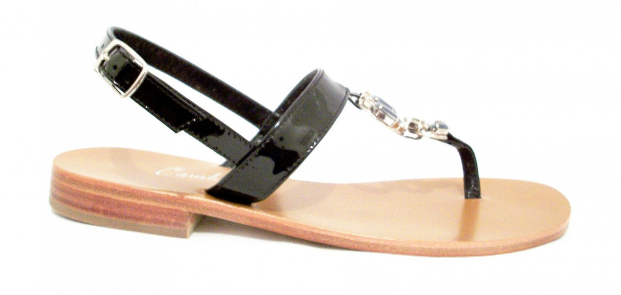 Black Clip Sandal