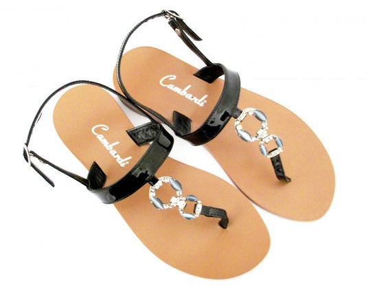 Black Clip Sandal