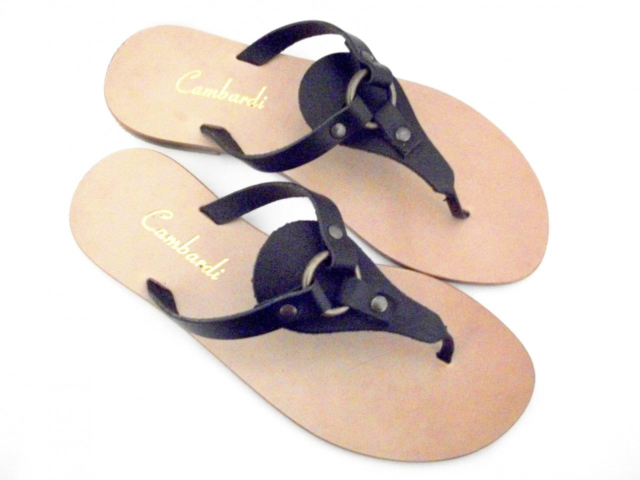 Black Pia Sandal