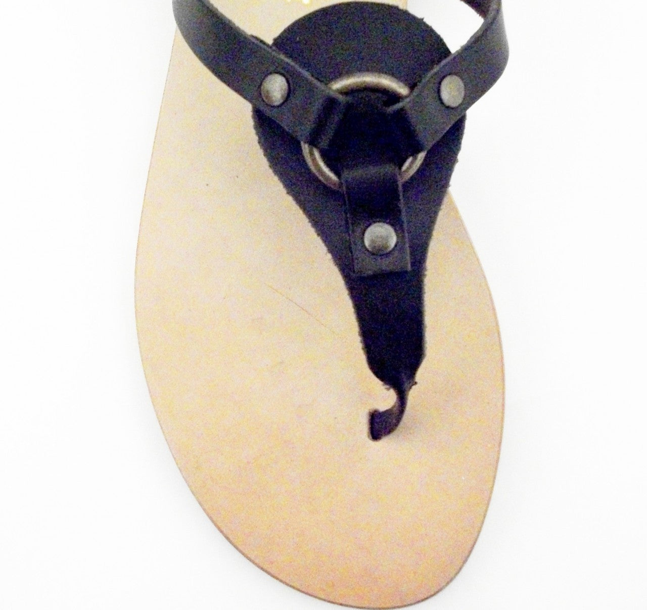 Black Pia Sandal