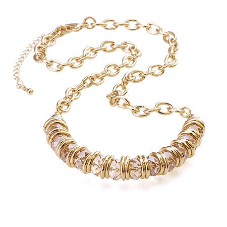Crystal Chain Necklace