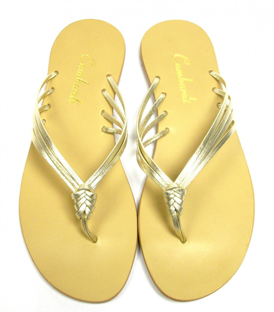 Gold Ava Sandal