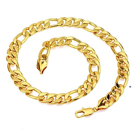 Gold Linx Chain Necklace