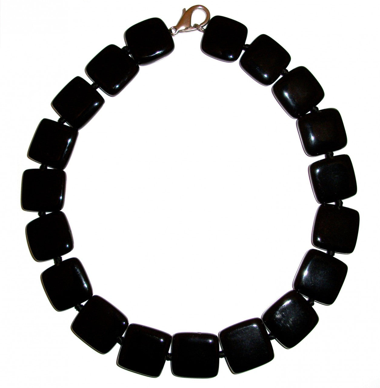Square Onyx Necklace