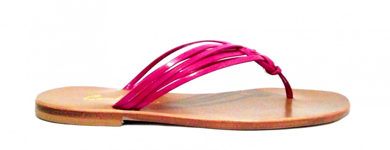 Fuchsia Crossover Sandal