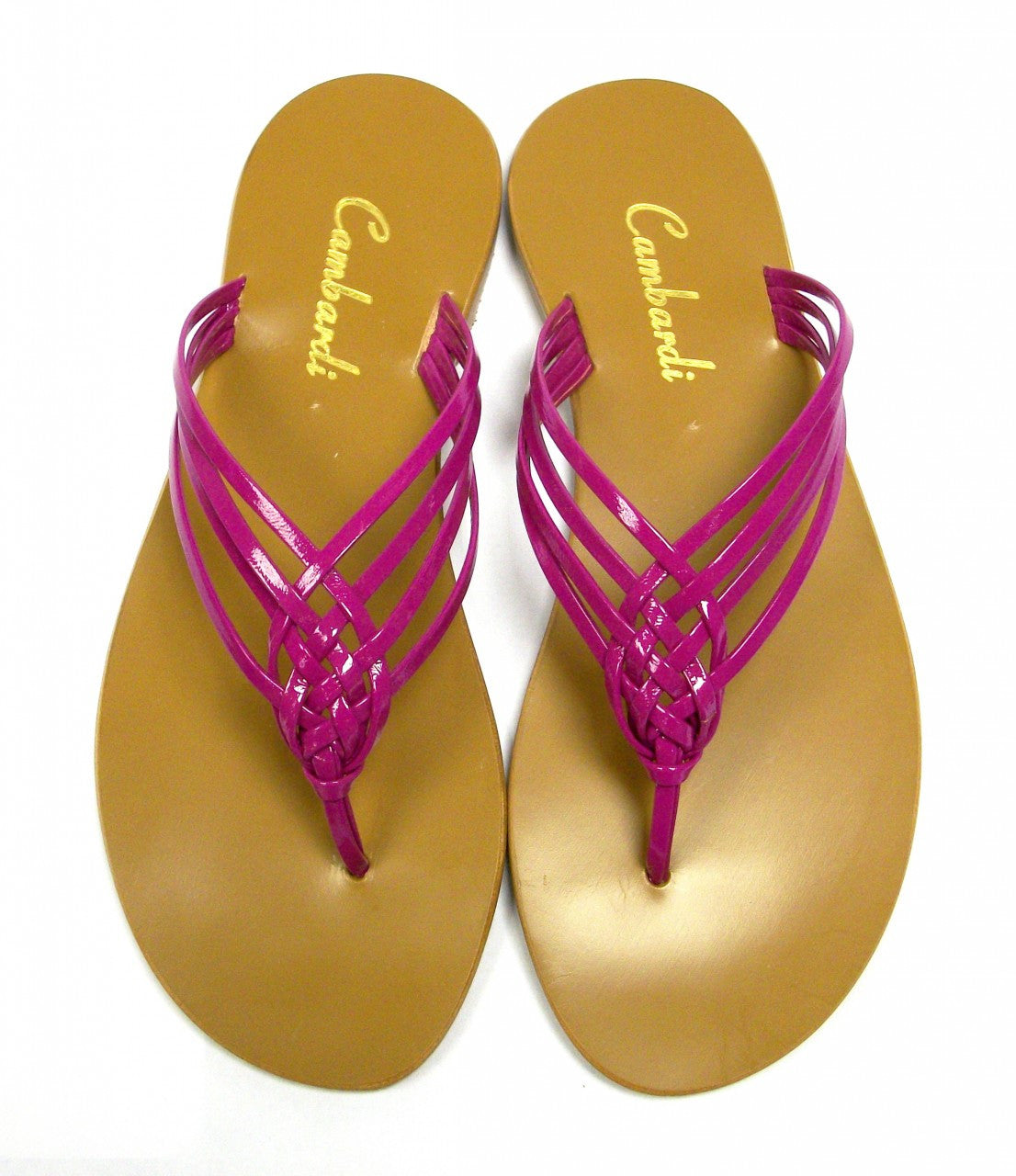 Fuchsia Crossover Sandal