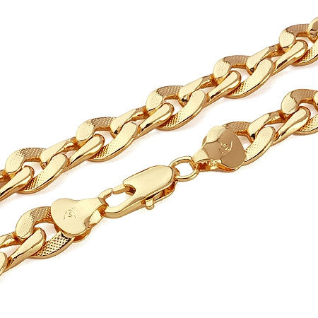Wavy Dot Link Necklace