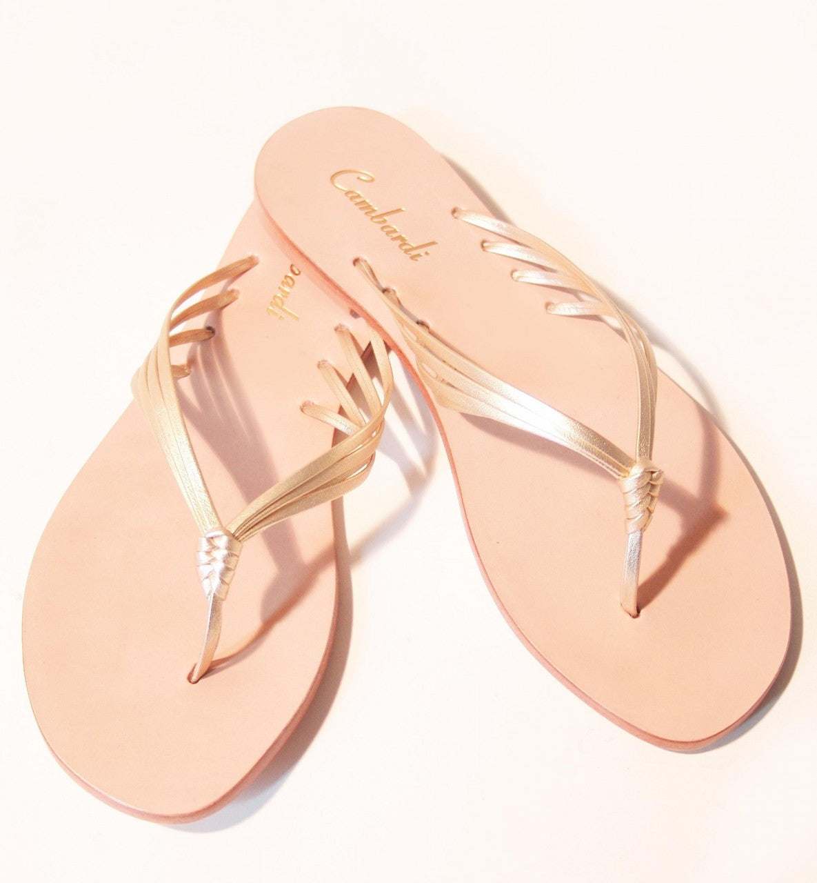 Gold Ava Sandal
